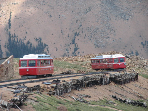 The train that climbs mountains