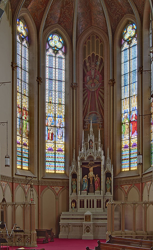Saints Peter and Paul Church, in Saint Louis, Missouri, USA - high altar