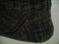 Excaliur Socks Slipped Stitch heel
