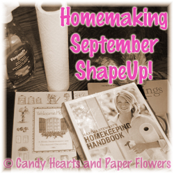 Homemaking September ShapeUp!