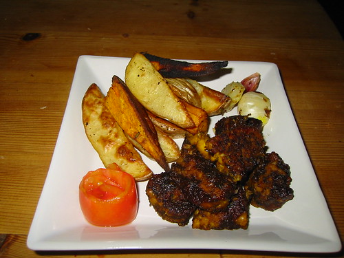 Tempeh and Chips