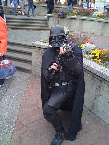 Darth Vader on the violin