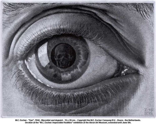 M.C. Escher - "Eye", 1946 by artimageslibrary