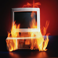 burning PC