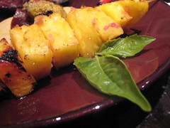 Pineapple kebab