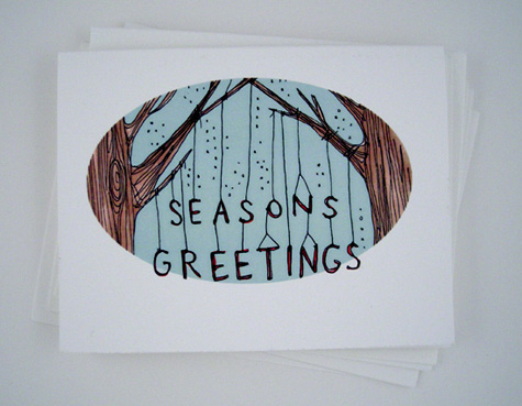 season's greetings two trees boxed set