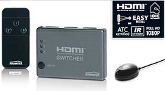 Marmitek 3 Way Remote HDMI Switcher