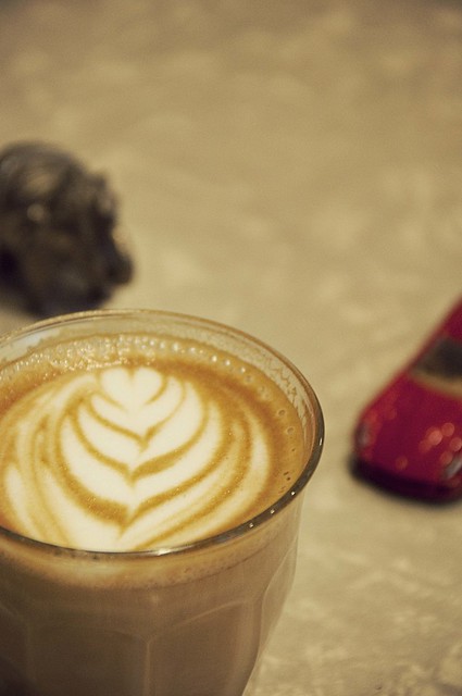 Latte, sports car and... hippo