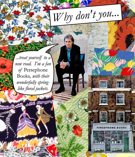 Paul Smith Quote: All Patterns are Vintage and from Persephone Book Jackets