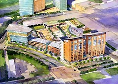 a proposal for one of the key parcels at Tysons (credit: TysonsFuture.com)