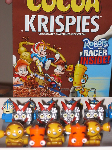 robots cocoa krispies
