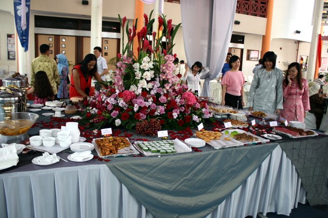 The desserts station was the centrepiece