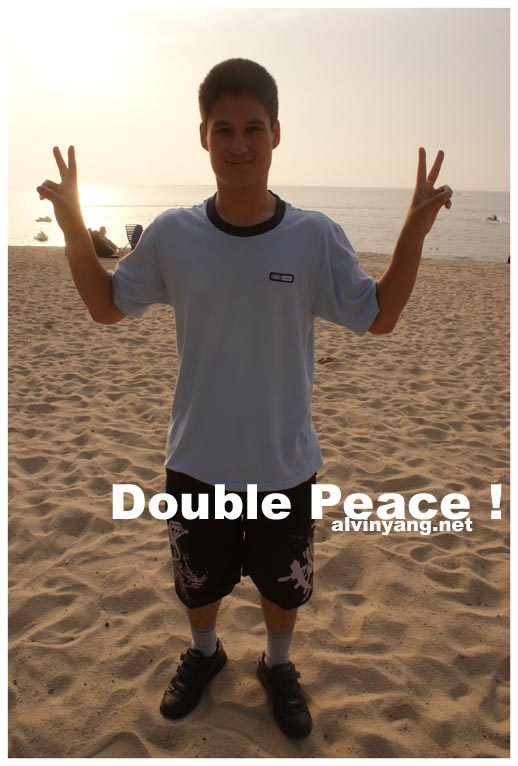 double peace