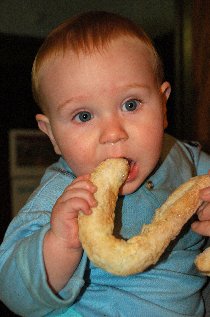 Babies love baked goods, Iowa