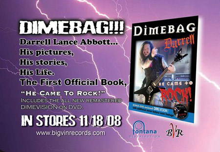The tribute to Dimebag Darrell featured Vinnie Paul acting as musical 
