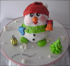 snowman cake by *liis*