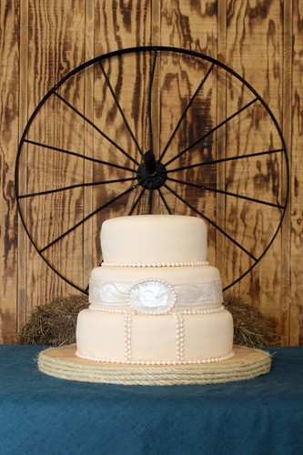 Country Westernthemed Wedding Cake Flickr Photo Sharing