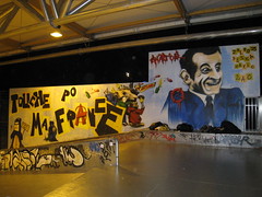 Graffiti Skatepark Bercy Sarkozy