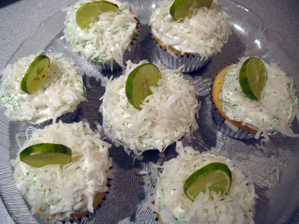 Coconut Keylime Cupcakes