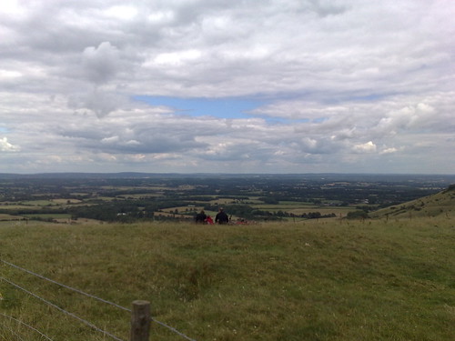 View From The Top of Ditchling Beacon
