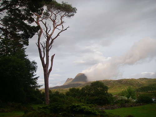 View from Glencanisp Lodge