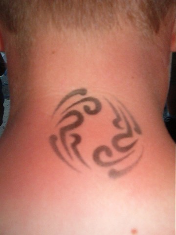 david beckham tattoos jesus_07. tribal tattoos circle. tribal