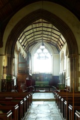 Interior St Mary Blessed Virgin Priors Hardwick