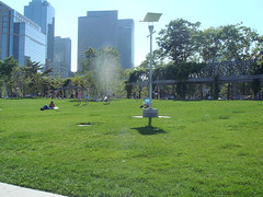 Christopher Columbus Park, built over Boston's Big Dig (by: Michael Romero, creative commons license)