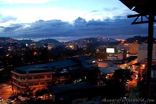 Oh My Gulay Baguio - View of Baguio
