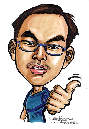 Caricature for Singapore Armed Forces 4