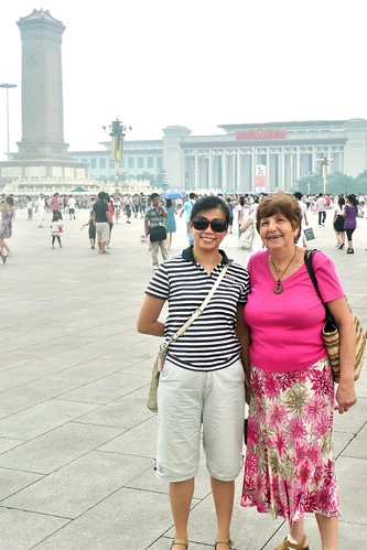 Mon and Queenie - Tianamen Square