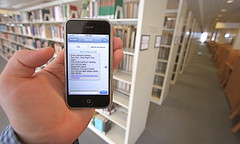 an SMS message from the catalog