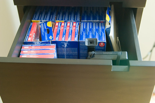 polaroid drawer