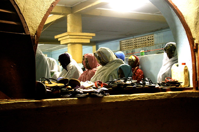 Guinean Women praying during Eid Al Fitr