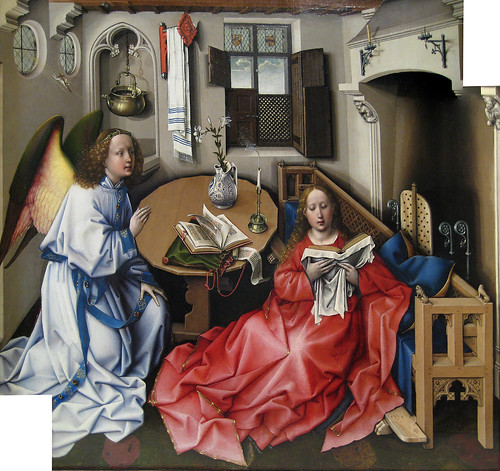 The Annunciation Triptych, ca. 1425