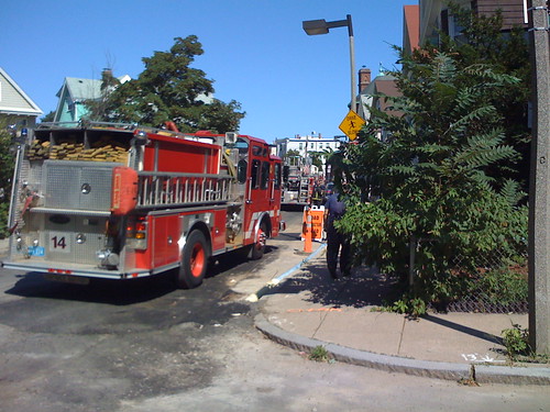 Labor Day Boston Fire Trucks