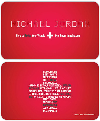 funny business cards. Michael Jordan Business Card