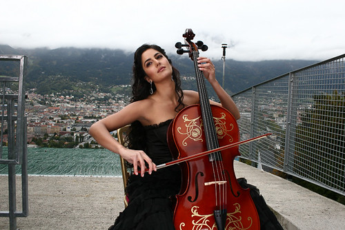 Katrina playing Cello by kkhanna2020.