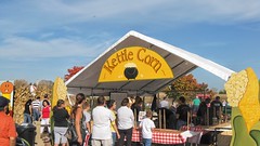The Kettle Corn concession stand. Goebert's Farm Stand. Barrington Illinois. October 2008.