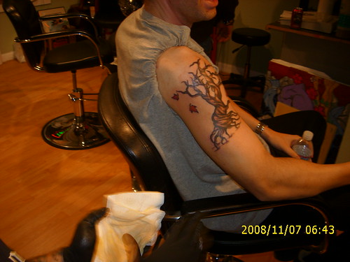 family tree tattoos. 2011 oak tree tattoos. tattoo
