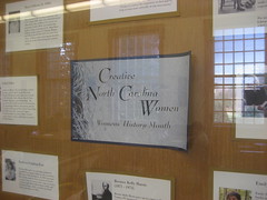 NC Women Writers exhibit