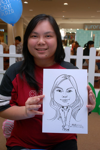 caricature live sketching for West Coast Plaza day 2 - 39