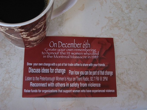 December 6 - What You Can Do to Work for An End to Violence Against Women