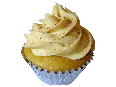 Eggnog Cupcake, photo c/o Wish-Cake