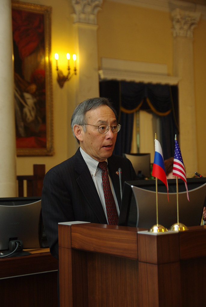 фото: Министр энергетики США Стивен Чу в Санкт-Петербурге