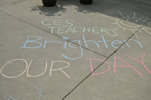 Chalk it up to Our Teachers...