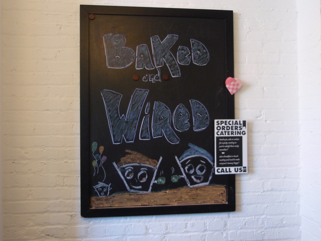 Baked & Wired sign