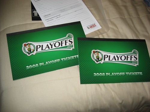 My Celtics Playoff Tickets