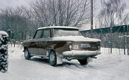 Fiat 1300 in snow perryolf Tags winter snow fiat fotopeterchristensen