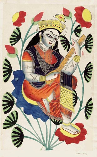 013- Sarasvati diosa del lenguaje y la literatura